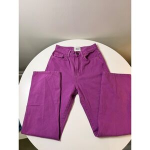 BDG Cowboy Jean Women 26 Purple Excellent High Rise Straight Leg Denim